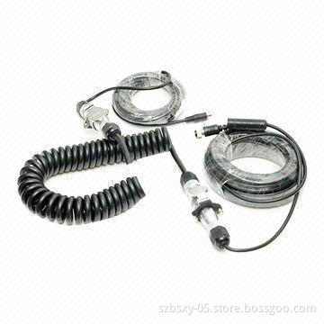 Car Reversing System, 5-pin Trailer Cable with Extension Cables